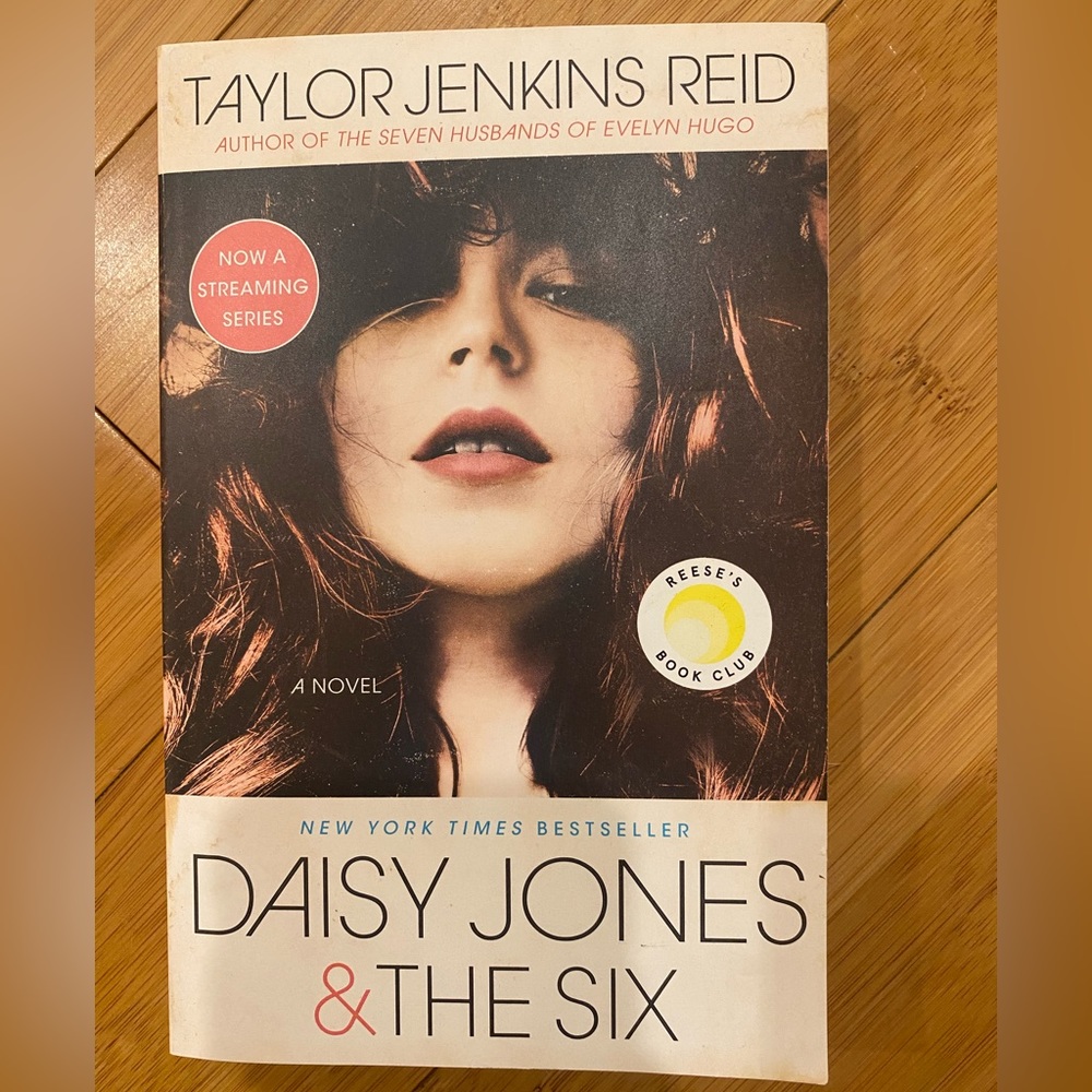 Daisy Jones & The Six by Taylor Jenkins Reid- Paperback Book